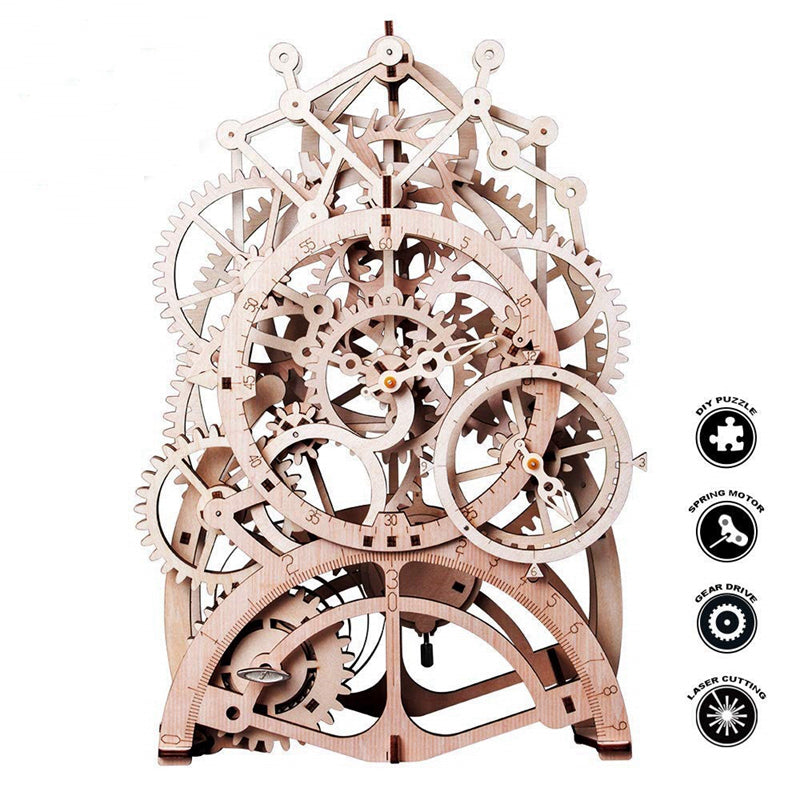 Rokr™ Medinis Konstruktorius Laikrodis „Pendulum“
