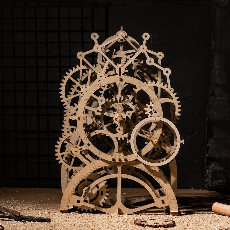Rokr™ Medinis Konstruktorius Laikrodis „Pendulum“