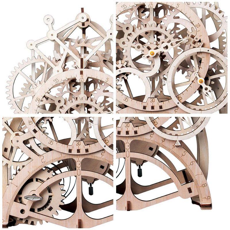 Rokr™ Medinis Konstruktorius Laikrodis „Pendulum“