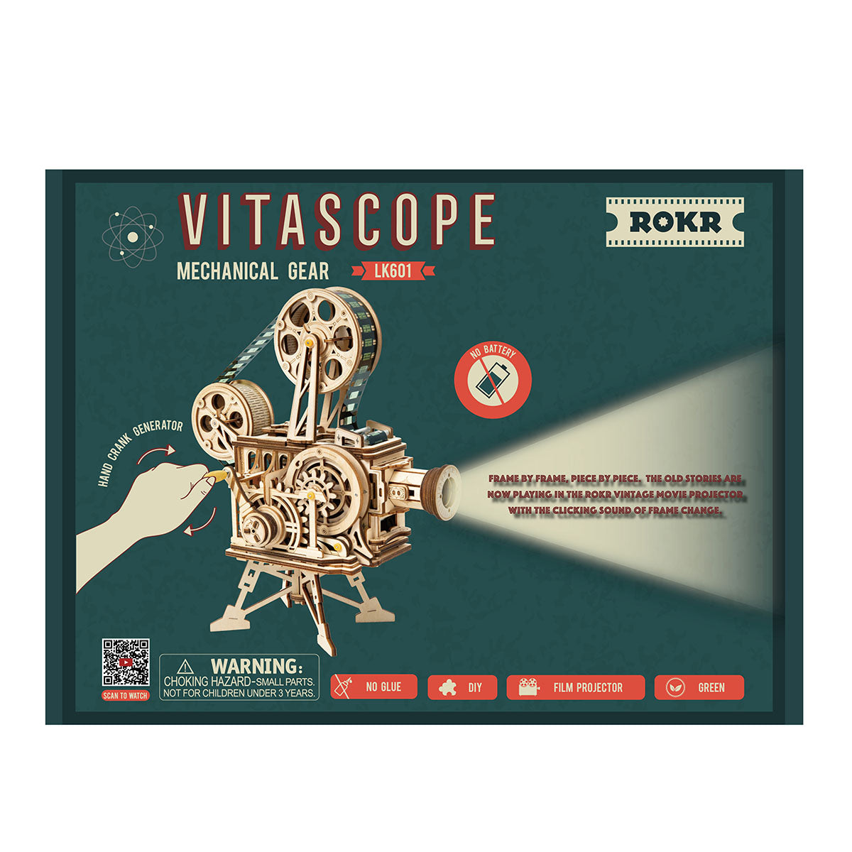Rokr™ Medinis Konstruktorius „Vitaskopas“