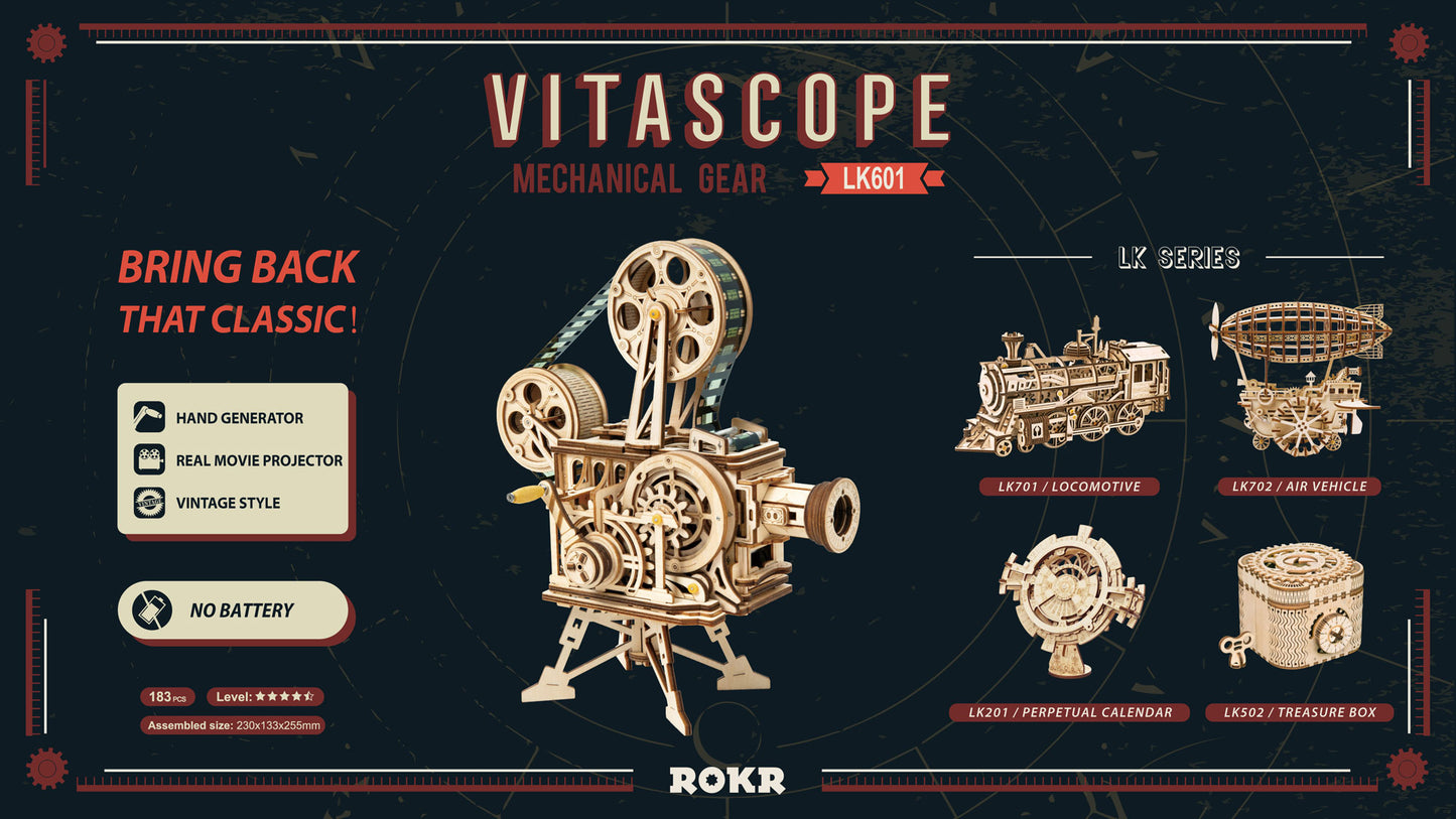Rokr™ Medinis Konstruktorius „Vitaskopas“