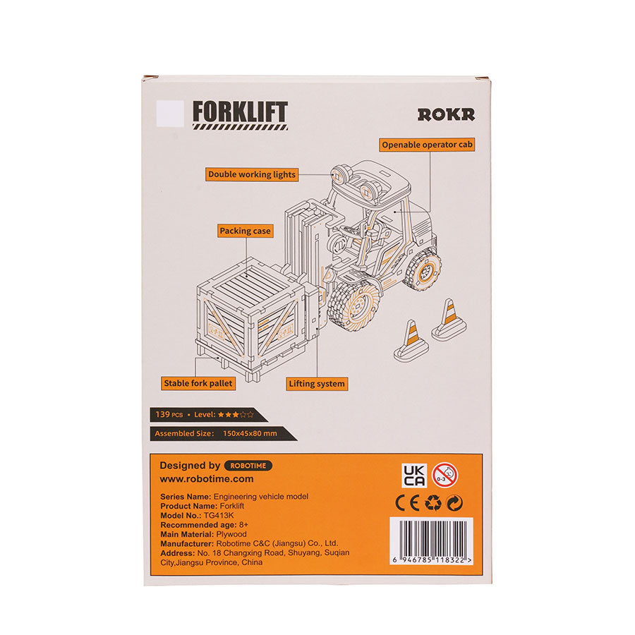 Rokr™ Medinis Konstruktorius „ForkLift“