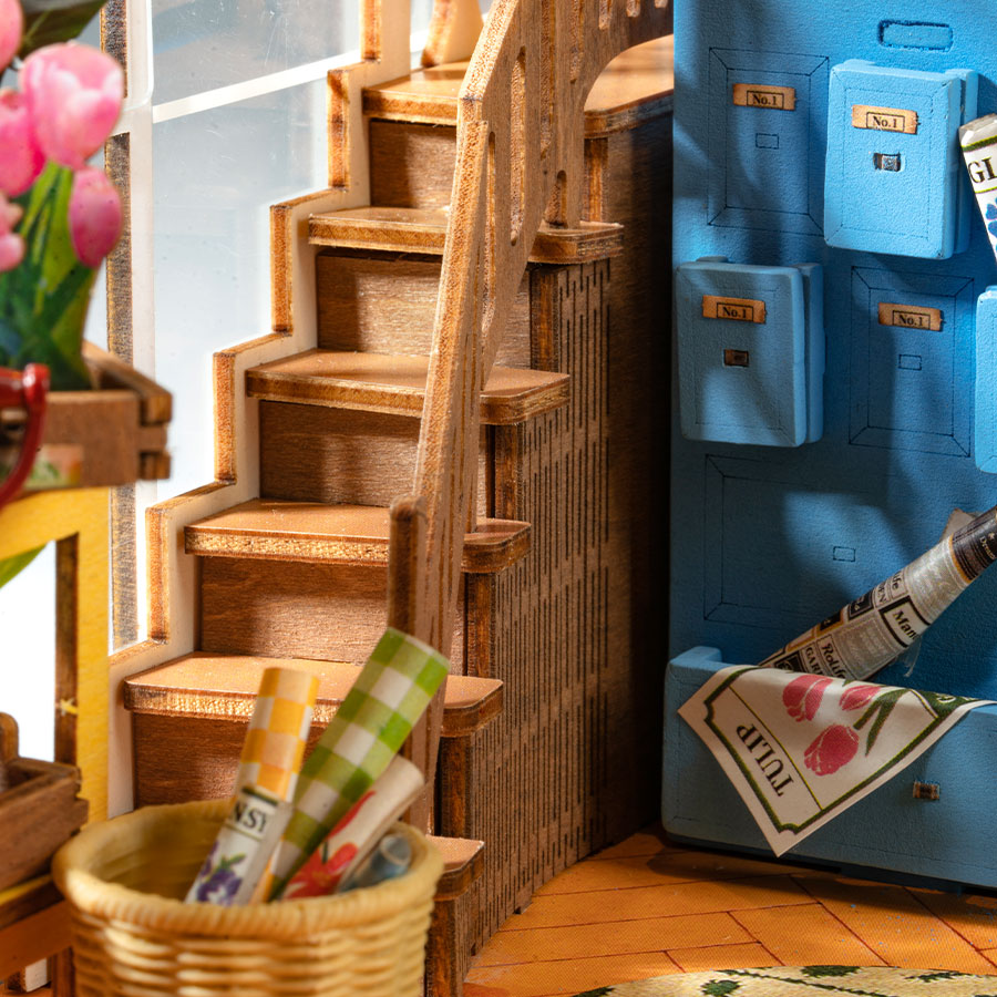 Rolife™ Book Nook Konstruktorius „Sodo Namelis“