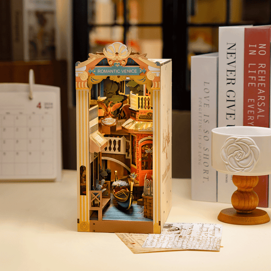 Rolife™ Book Nook Konstruktorius „Romantiška Venecija“