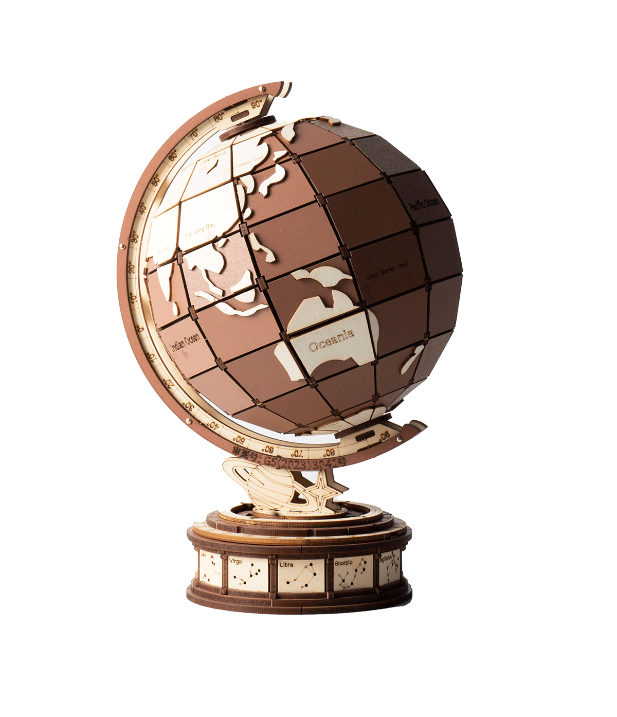 Rolife™ Medinis Konstruktorius Gaublys „Pasaulio Stebuklai“