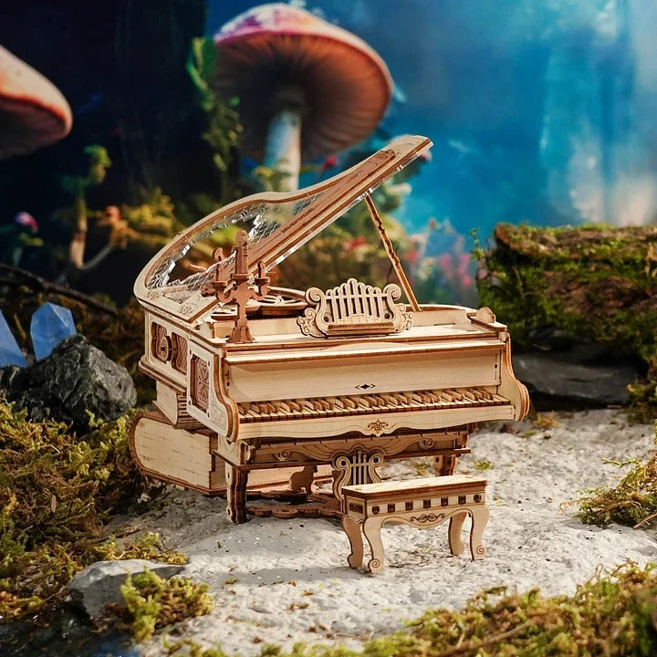 Rokr™ Medinis Grojantis Konstruktorius „Magiškas Pianinas“
