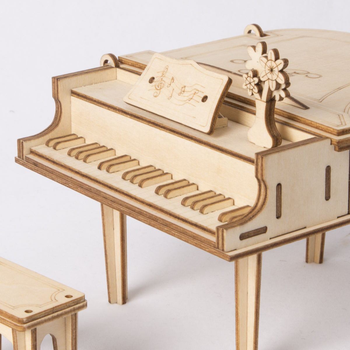 Rolife™ Medinis Konstruktorius „Pianinas“
