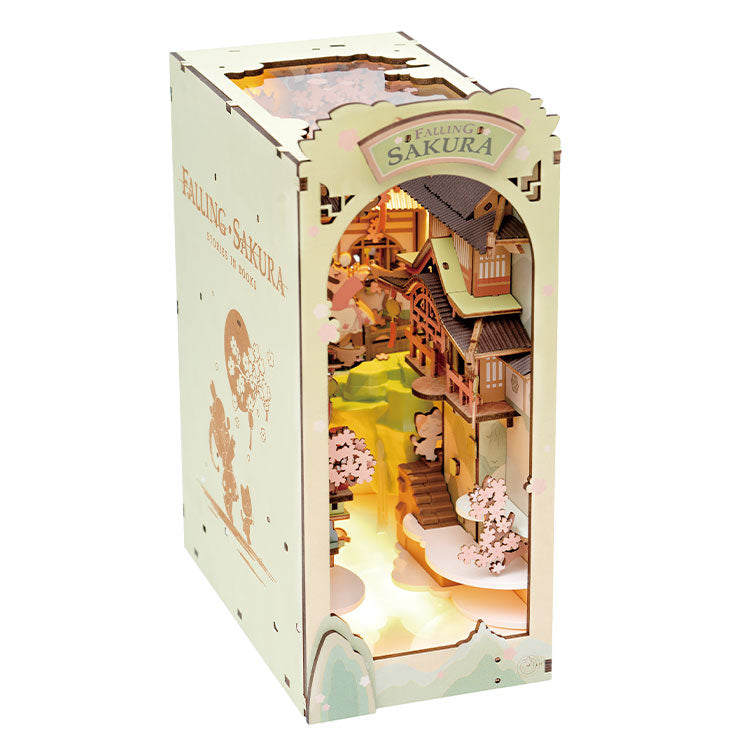 Rolife™ Book Nook Konstruktorius „Vystanti Sakura“