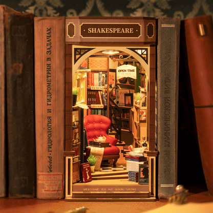 Rolife™ Book Nook Konstruktorius „Knygynas“