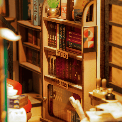 Rolife™ Book Nook Konstruktorius „Knygynas“
