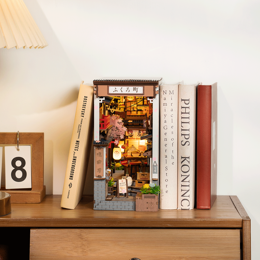 Rolife™ Book Nook Konstruktorius „Sakura Vyno Alėja“