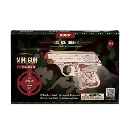 Rokr™ Medinis Konstruktorius „Mini Gun“
