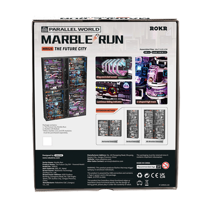 Rokr™ Medinis Konstruktorius Marble Run „Ateities miestas“