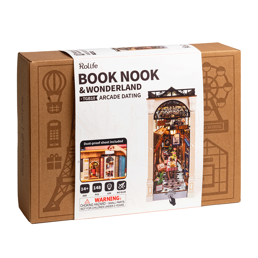 Rolife™ Book Nook Konstruktorius „Arcade Dating“