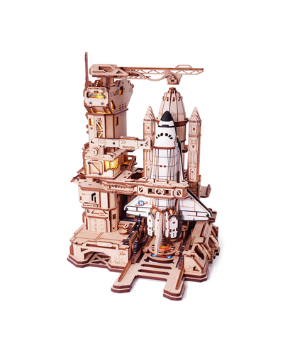 Rokr™ Medinis Konstruktorius „Kosminė Raketa“