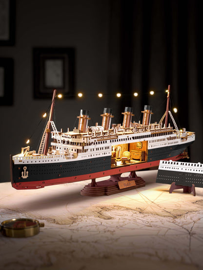 Rolife™ Medinis Konstruktorius „Titanikas“