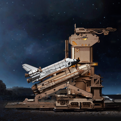 Rokr™ Medinis Konstruktorius „Kosminė Raketa“