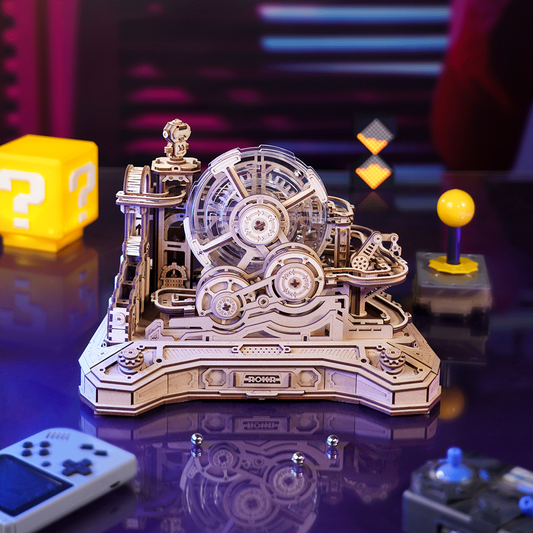 Rokr™ Medinis Konstruktorius Marble Run „Gear Ball Challenge“