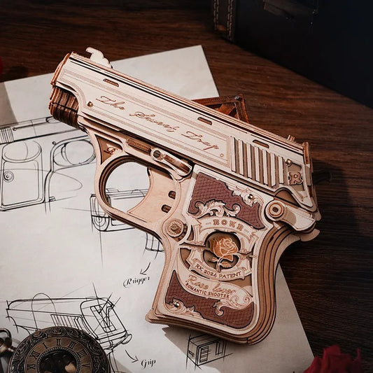 Rokr™ Medinis Konstruktorius „Mini Gun“