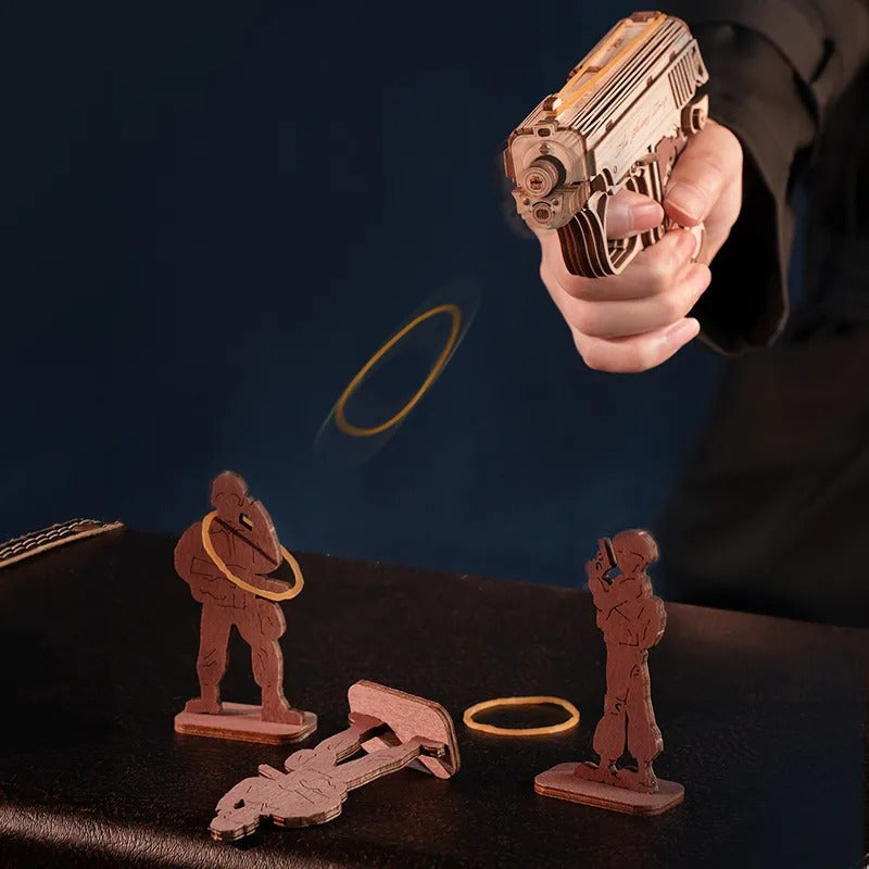 Rokr™ Medinis Konstruktorius „Mini Gun“
