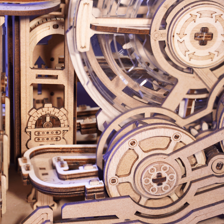 Rokr™ Medinis Konstruktorius Marble Run „Gear Ball Challenge“