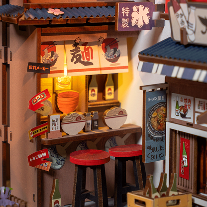 Rolife™ Book Nook Konstruktorius „Sakura Vyno Alėja“